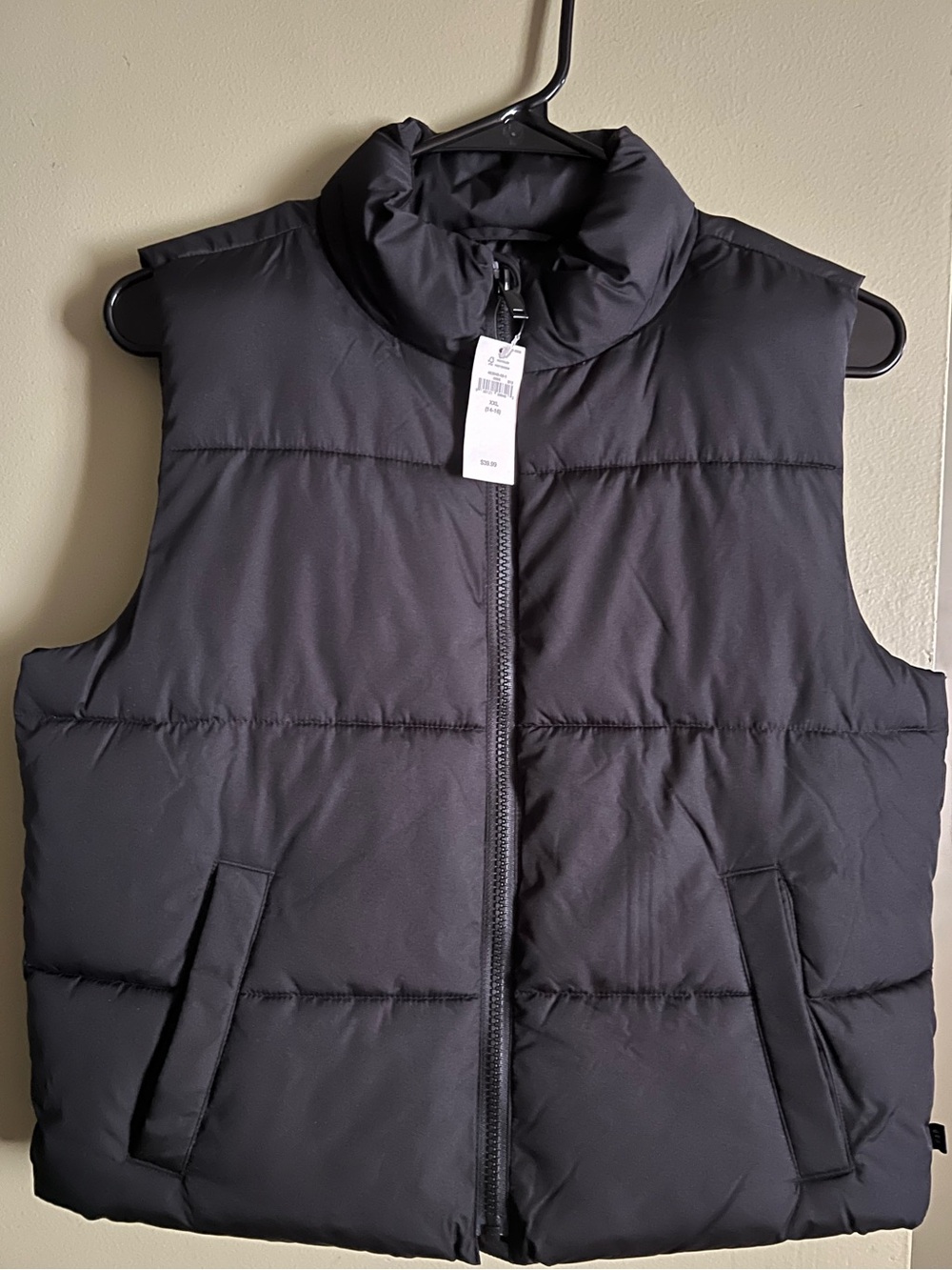 GAP Black Puffer Vest for Kids